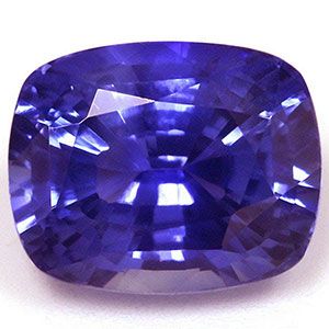 3.67 ct Cushion Blue Natural Sapphire
